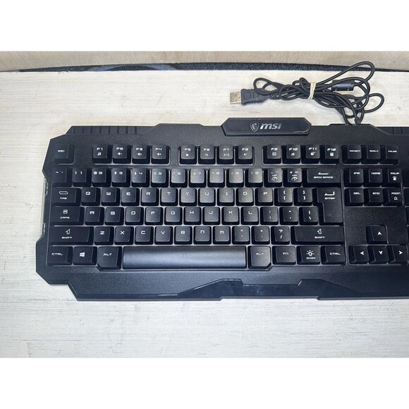 Msi Forge GK100 RGB Gaming Keyboard - Picture 2 of 5